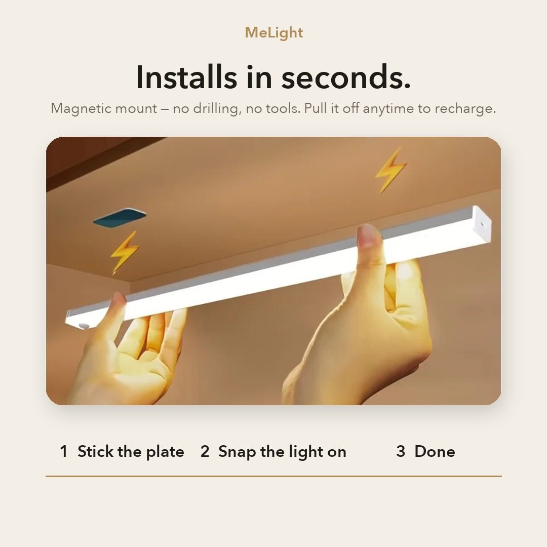 MeLight Motion Sensor Light Bar