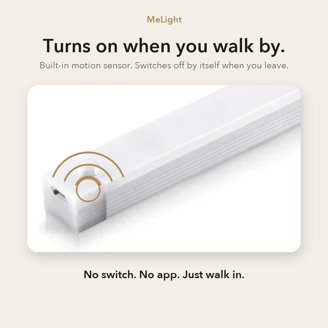 MeLight Motion Sensor Light Bar